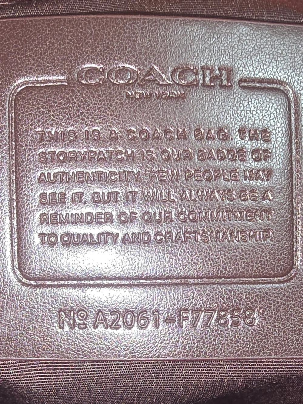 Coach Hamilton Portfolio Briefcase Black Leather Laptop Bag Crossbody F77858
